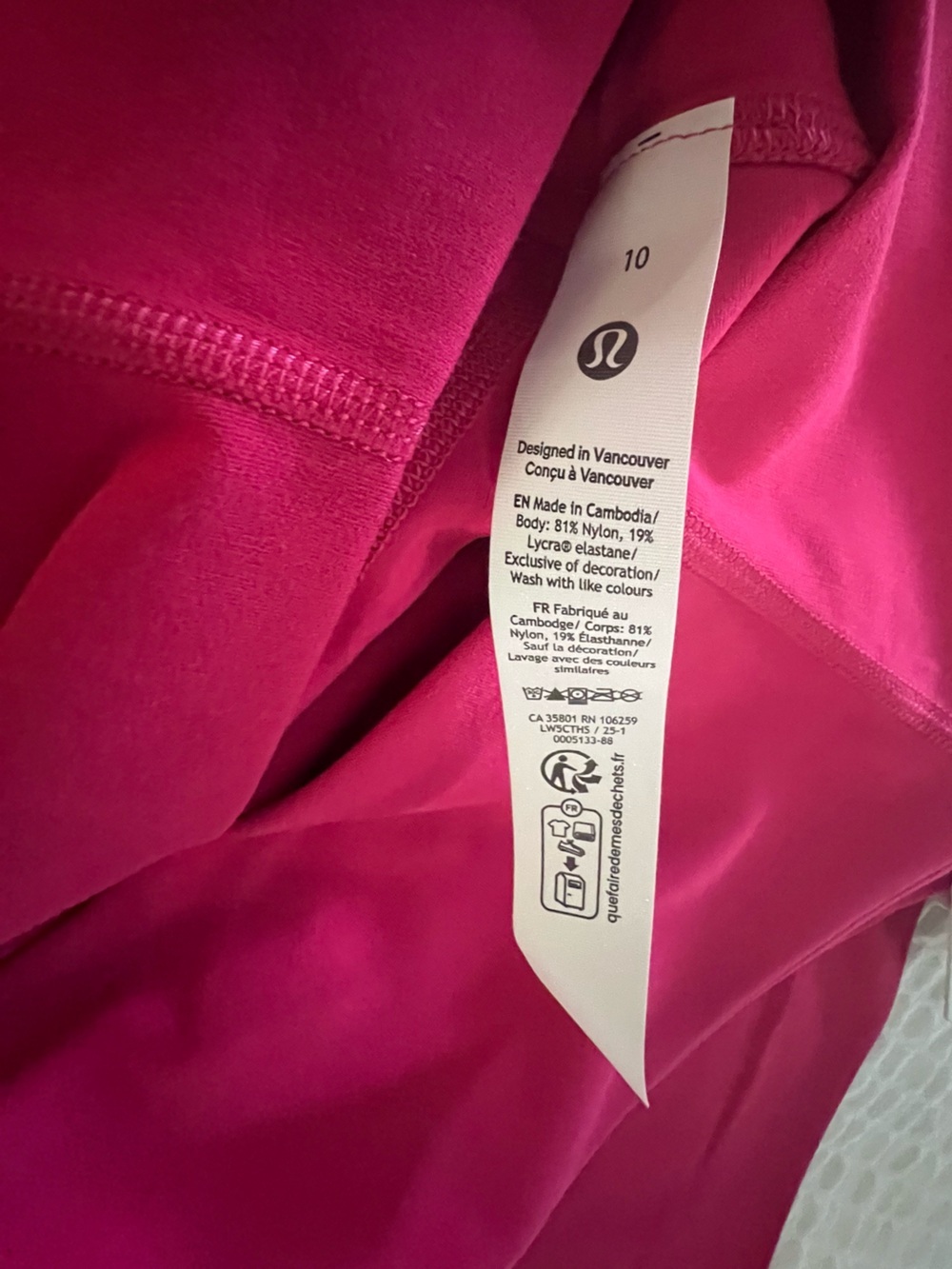 Lululemon Align High-Rise Pant 28" 10 NWT - Picture 4 of 4
